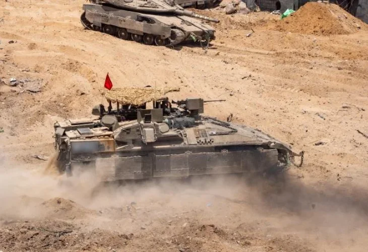 לוחמי גבעתי ברצועה (צילום: דובר צה"ל) לוחמי גבעתי ברצועה (צילום: דובר צה"ל)