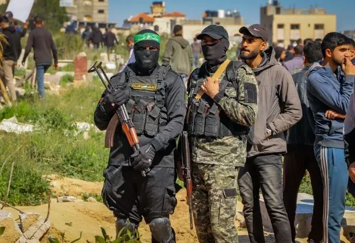 מחבלי חמאס בעזה, ארכיון (צילום: חליל כחלות', פלאש90)