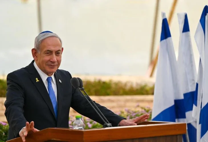 נתניהו היום בטקס (צילום: קובי גדעון/לע"מ) נתניהו היום בטקס (צילום: קובי גדעון/לע"מ)