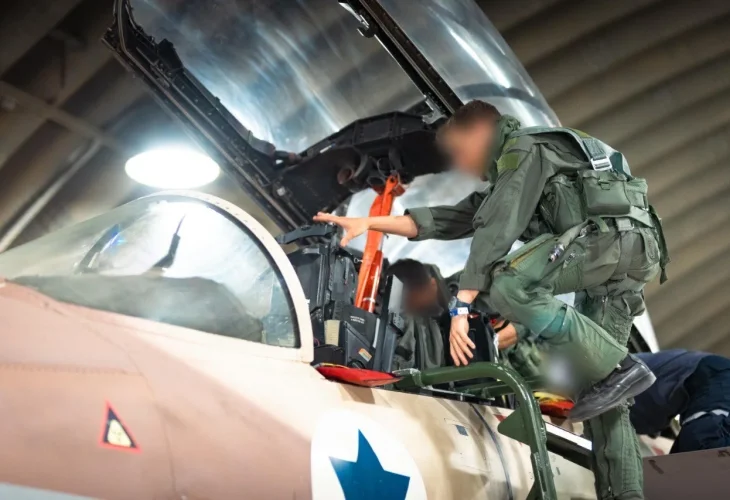 חיל האוויר לקראת התקיפות בטהרן (צילום: דובר צה״ל)