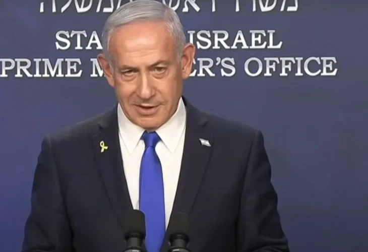 נתניהו, הערב (צילום מסך, לע"מ) נתניהו, הערב (צילום מסך, לע"מ)