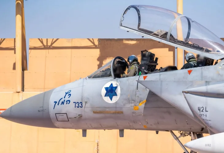 מטוס חיל האוויר (צילום: דובר צה״ל)