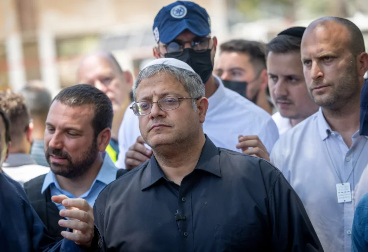 בן גביר (צילום: חיים גולדברג, פלאש90)