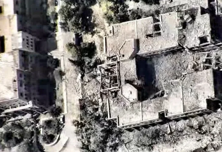 ההרס במפקדת ת'אר אללה בטהרן (קרדיט: דובר צה"ל) ההרס במפקדת ת'אר אללה בטהרן (קרדיט: דובר צה"ל)