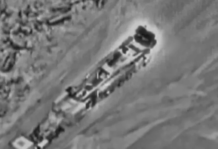 תקיפת משגרי טילים (צילום: דובר צה״ל)