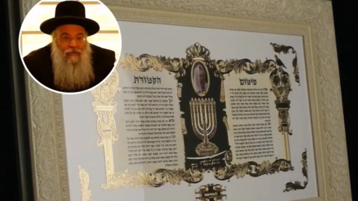 היום: הצטרפו למעמד הגדול של אמירת פיטום הקטורת, מזמור לתודה וקבלת עול ...