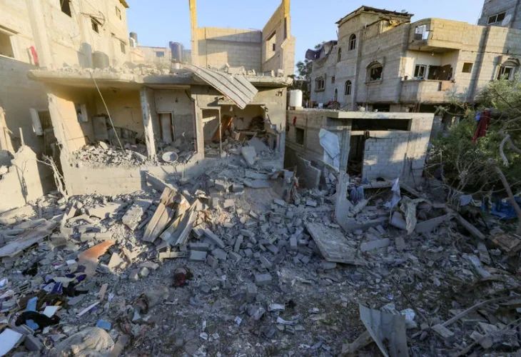 הרס ברצועת עזה (צילום: עלי חסן, פלאש 90)