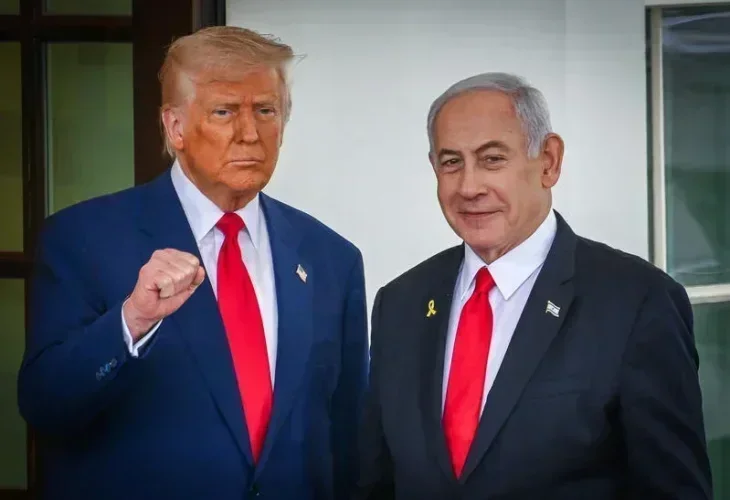 נתניהו וטראמפ בבית הלבן, ארכיון (צילום: לירי אגמי, פלאש 90)