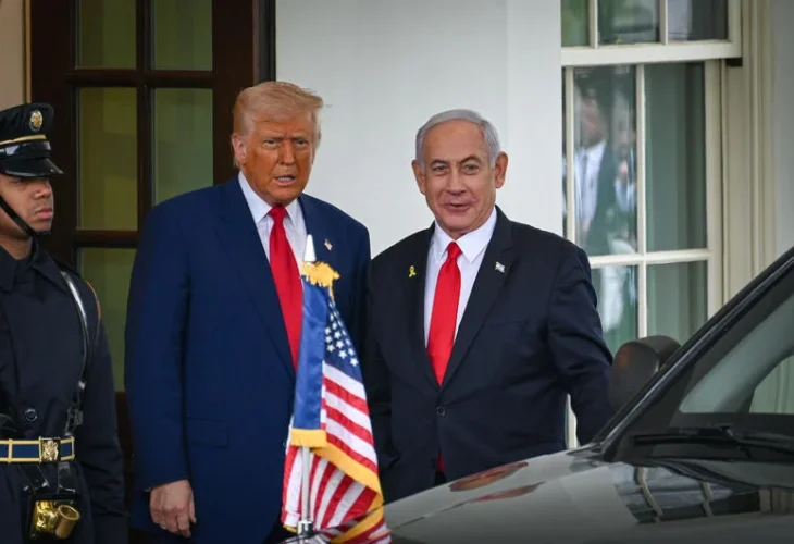 נתניהו וטראמפ, ארכיון (צילום: לירי אגמי, פלאש 90)