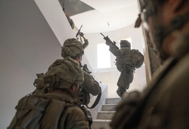 כוחות צה״ל בעזה (צילום: דובר צה״ל)