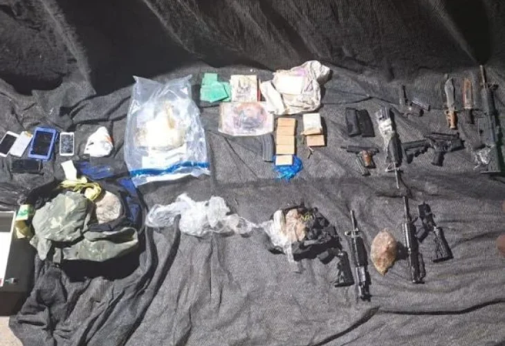 אמל"ח שנתפס (צילום: דוברות השב"כ)