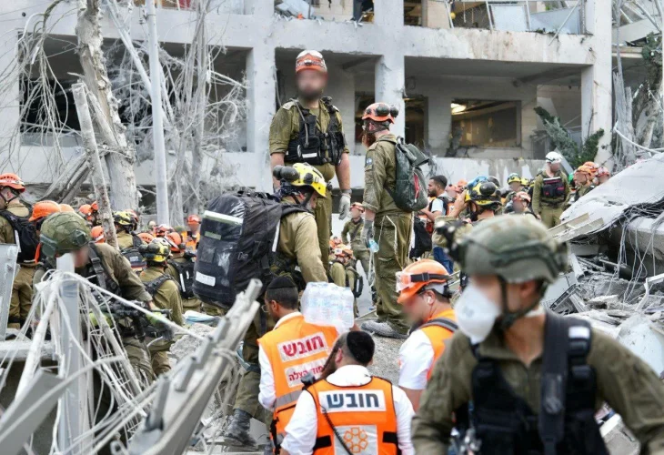 זירת נפילה בארץ (צילום: איחוד הצלה)