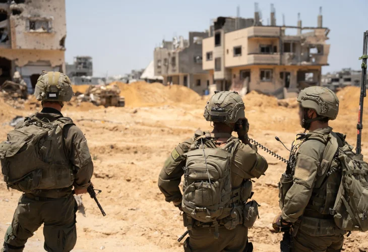 כוחות צה"ל ברצועת עזה (צילום: דובר צה״ל)