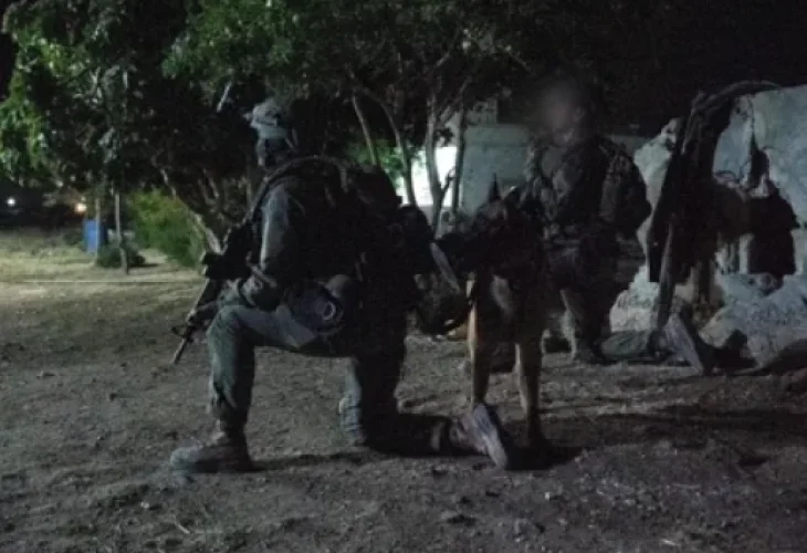 פעילות כוח צה"ל בשבוע שעבר בסוריה (צילום: דובר צה"ל)