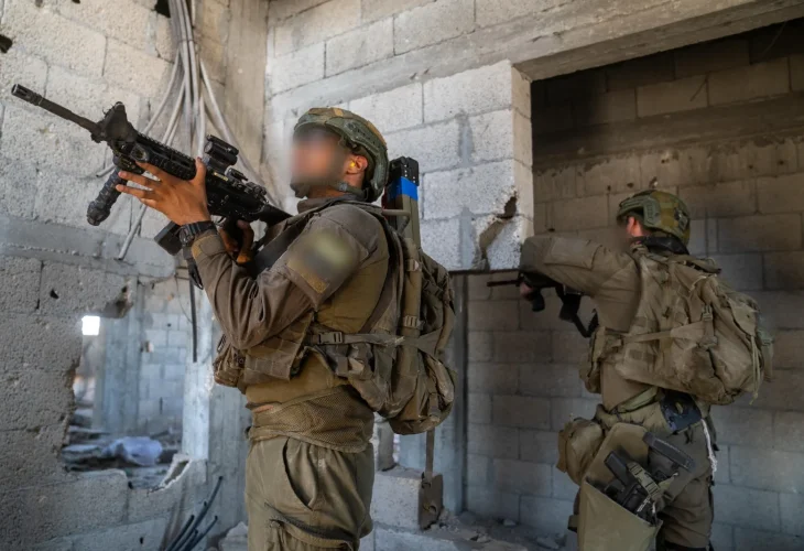 כוחות צה"ל ברצועת עזה (צילום: דובר צה״ל)