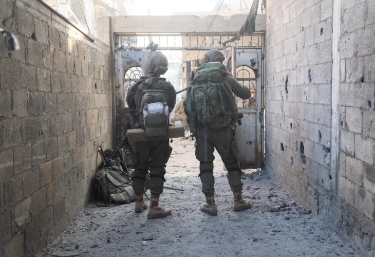 פעילות ברצועה (צילום: דובר צה"ל)