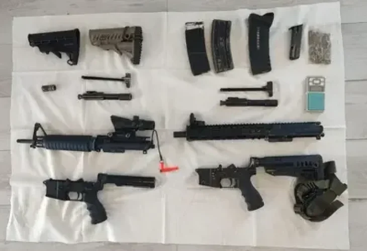 אמל"ח שנתפס (צילום: משטרת ישראל)