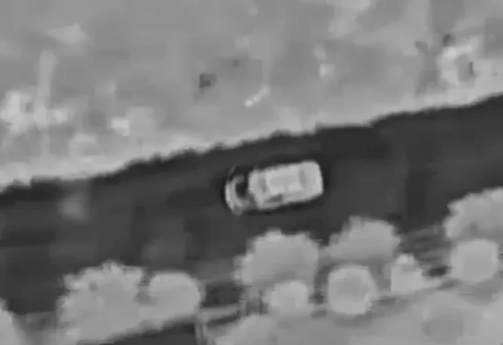 תקיפת חיל האוויר בה חוסל חסין עלי מזהר (צילום: דובר צה״ל)