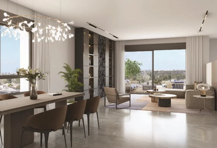 להרגיש בכפר בלב המרכז | הדמיה של דירה בפרוייקט