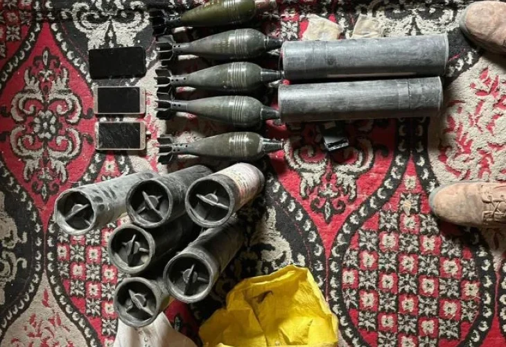 אמל"ח שנתפס (צילום: דובר צה"ל)