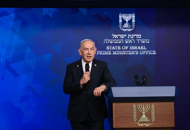 נתניהו (צילום: אלכס קולומויסקי, פול) נתניהו (צילום: אלכס קולומויסקי, פול)