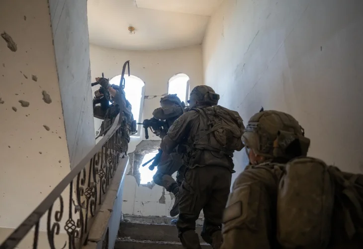 כוחות צה"ל ברצועת עזה (צילום: דובר צה״ל)