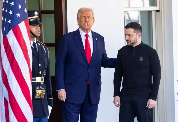 טראמפ וזלנסקי (קרדיט: shutterstock)