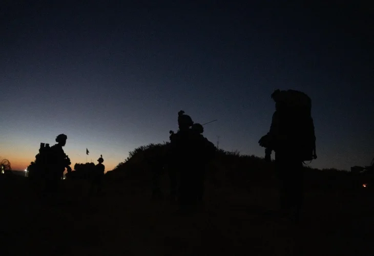 כוחות צה"ל ברצועת עזה (צילום: דובר צה״ל)