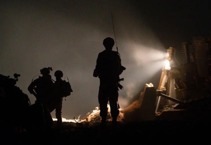 כוחות צה״ל בעזה (צילום: דובר צה״ל)