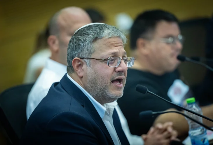 בן גביר (צילום: יהונתן סינדל, פלאש90)