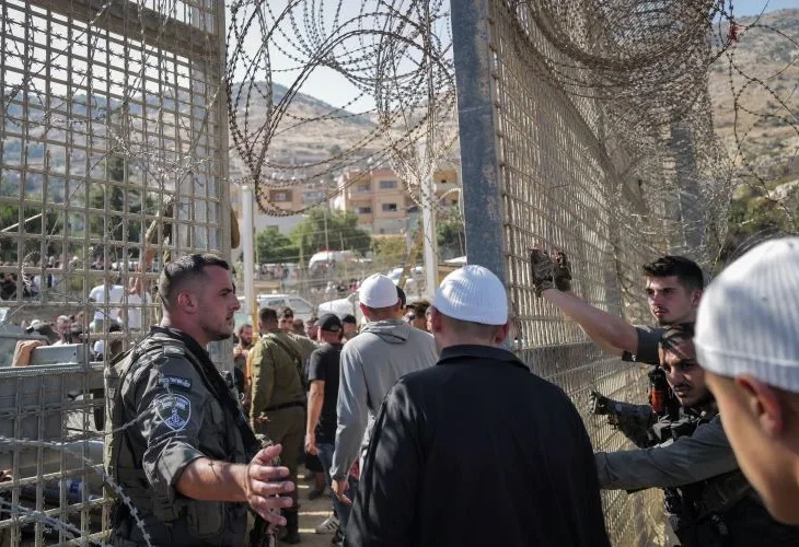 שבים מסוריה לישראל (צילום: מיכאל גלעדי, פלאש 90)