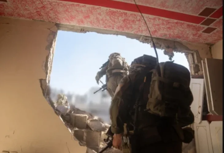 לחימה בעזה (צילום: דובר צה"ל)