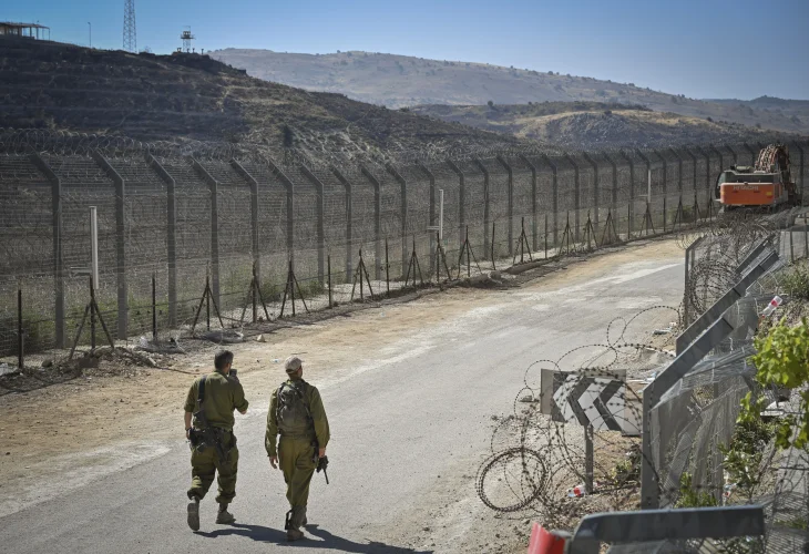כוחות צה״ל בגבול הסורי (צילום: מיכאל גלעדי, פלאש90)