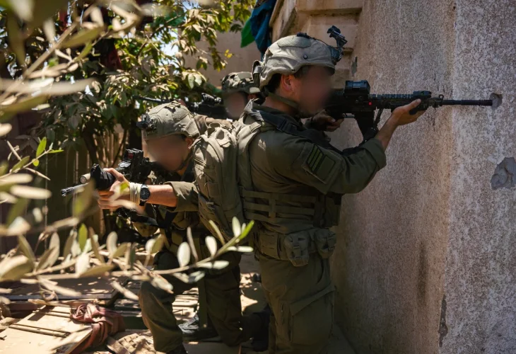 כוחות צה״ל בעזה (צילום: דובר צה״ל)