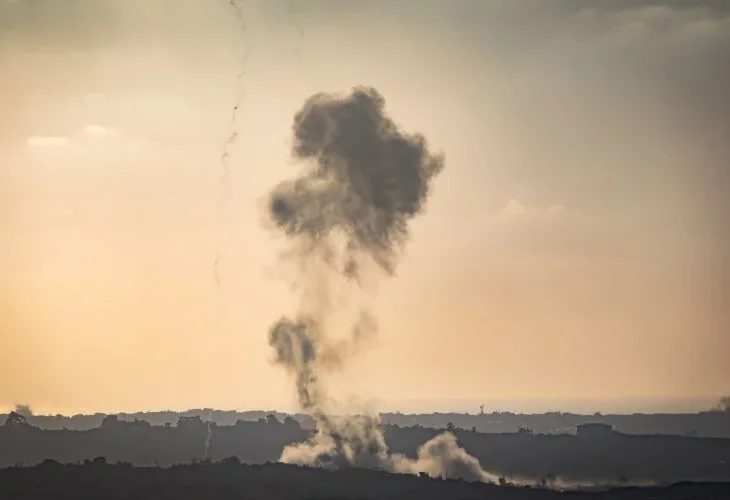 תקיפה ברצועה (צילום: חיים גולדברג, פלאש90)