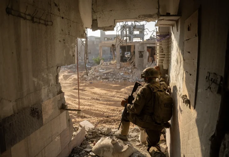 כוחות צה"ל ברצועת עזה (צילום: דובר צה״ל)