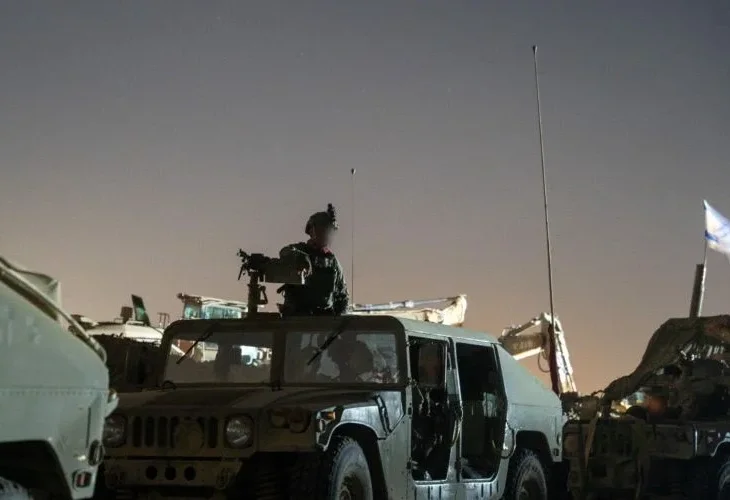 פעילוטת ברצועה (צילום: דובר צה"ל)