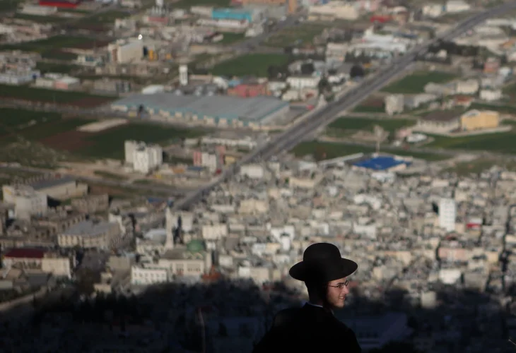 קבר יוסף ממצפה יוסף שבהר גריזים ליד שכם (צילום: יעקב נעמי, פלאש90)