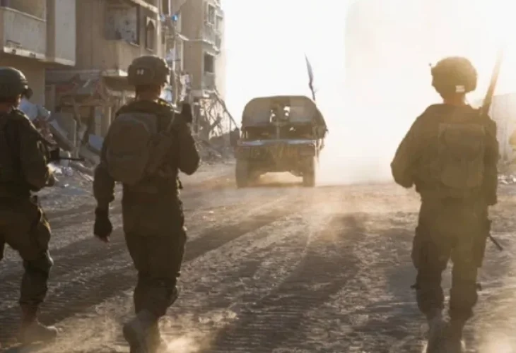 פעילות בג'באליה (צילום: דובר צה"ל)