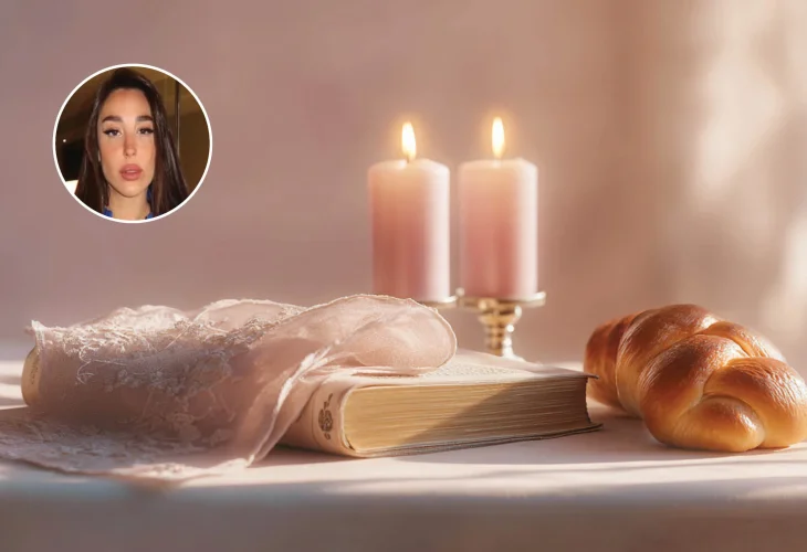 בקטן: טליה עובדיה (הצילום מתוך האינסטגרם שלה)