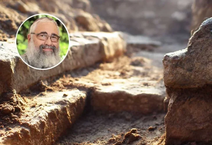 בעיגול: ד"ר אבי סלומון (קרדיט: אלישע גרוסברג)