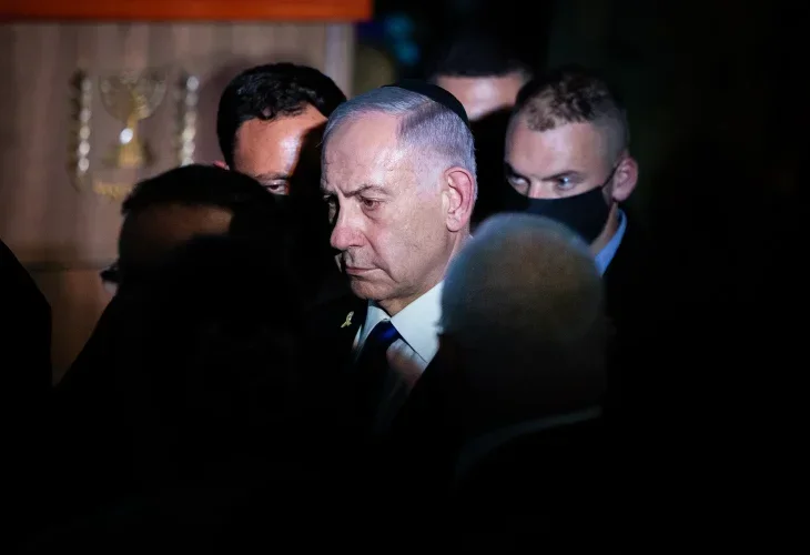 נתניהו, ארכיון (צילום: חיים גולדברג)