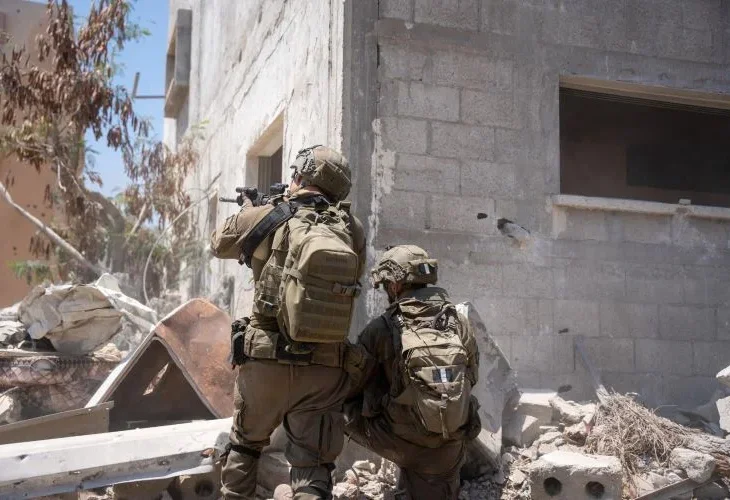 פעילות ברצועה (צילום: דובר צה"ל)