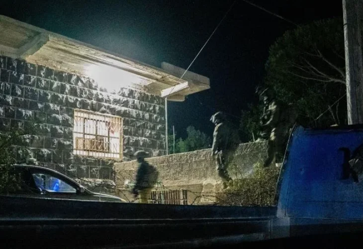 הפעילות בסוריה (צילום: דובר צה"ל)