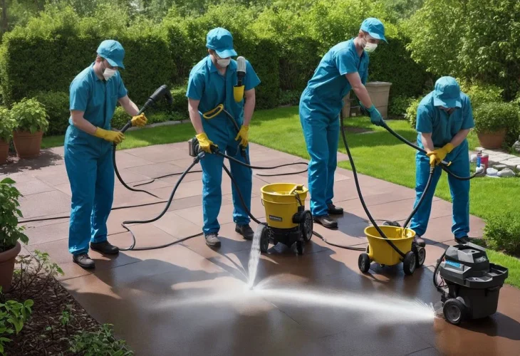 ניקיון בלחץ מים | NOVITA בינה מלאכותית