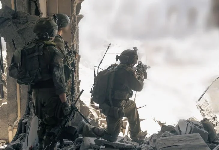 פעילות ברצועה (צילום: דובר צה"ל)