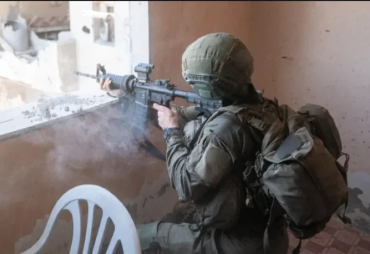 פעילות בח'אן יונס (צילום: דובר צה"ל)