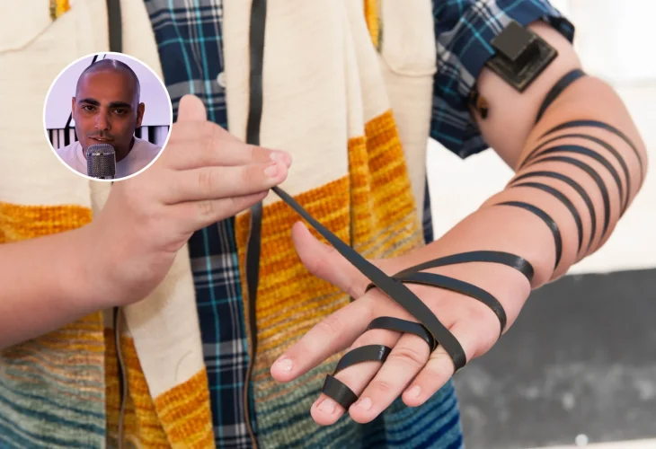 בקטן: שיר לוי (הצילום מתוך האינסטגרם שלו), תמונת רקע: שאטרסטוק