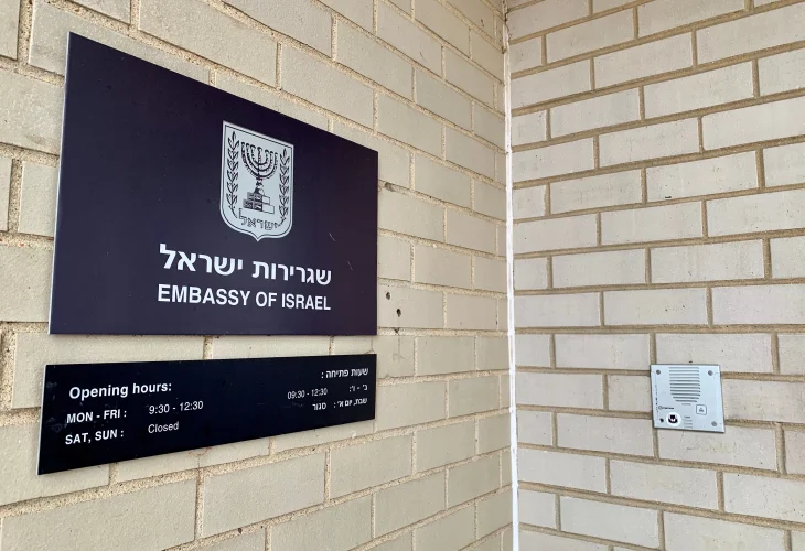 השגרירות הישראלית בוושינגטון (קרדיט: shutterstock)