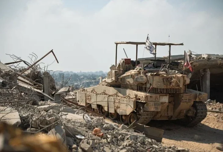 פעילות צה"ל בצפון הרצועה (צילום: דובר צה"ל)